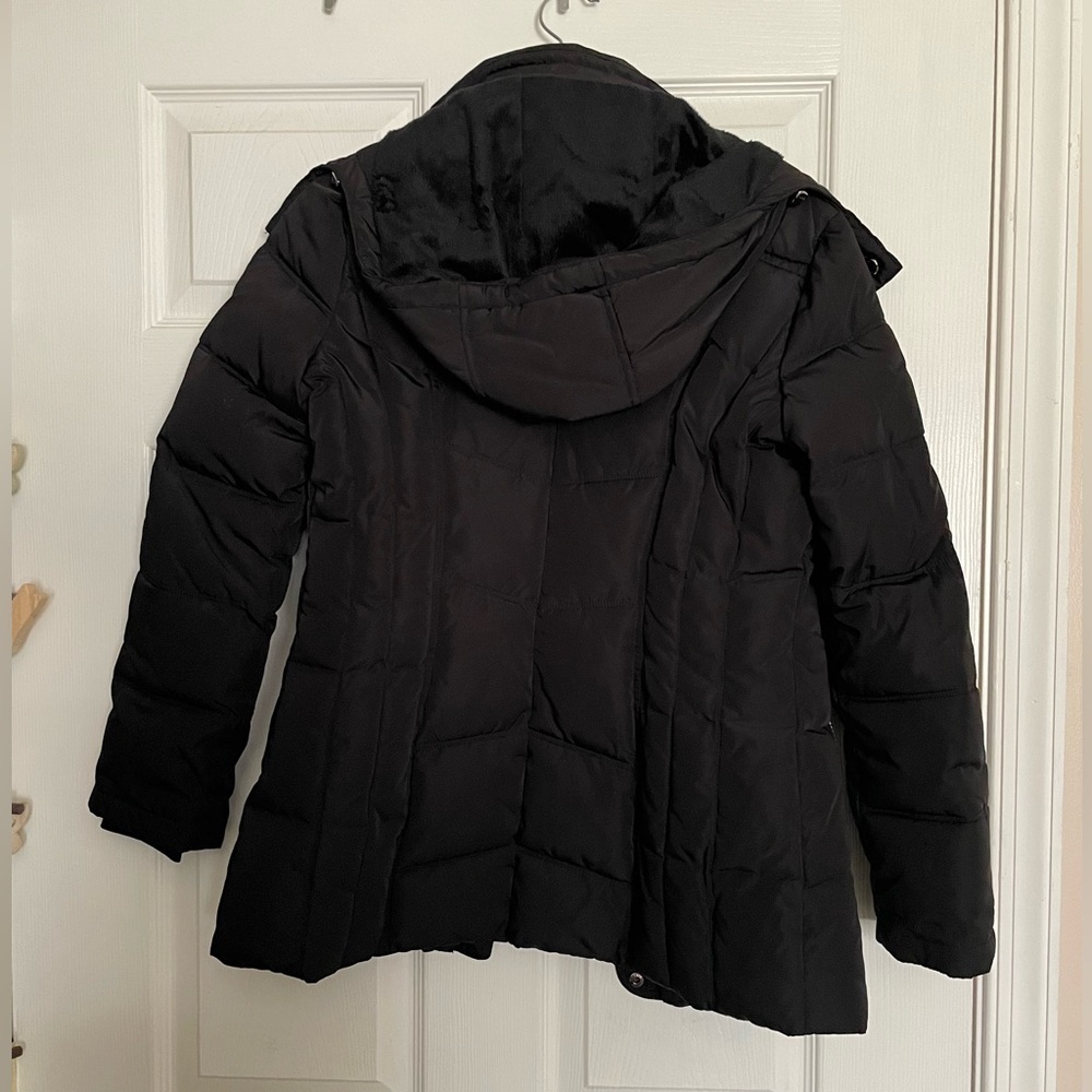 XS Calvin Klein Women's Black Puffer Coat Winter Coat - Picture 8 of 8